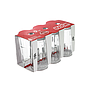 6 Pk 9 Oz Mozaik Glass Set